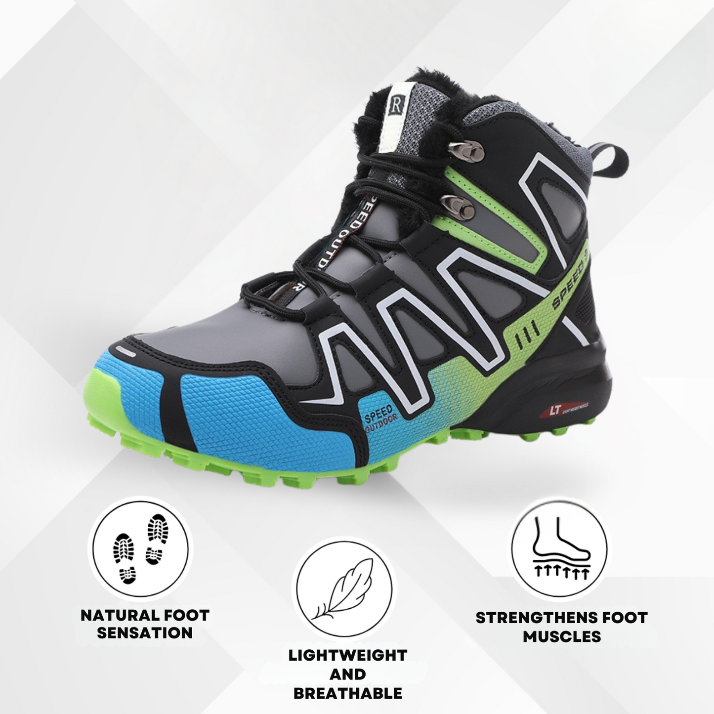 OrthoTrackers Pro - Ergonomic pain-relieving trekking and hiking shoes