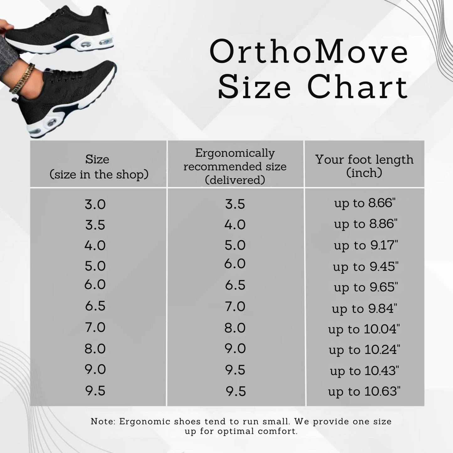 OrthoMove - Ergonomic Pain-Relieving Shoes